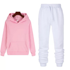 2021 autunno inverno 6 colori abbigliamento uomo geometrico <span class=keywords><strong>felpa</strong></span> con cappuccio Jogger due pezzi vestito 2 pezzi Set tute - Product Image 2