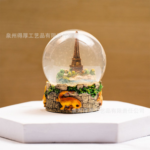 Globo de Nieve de Las Vegas, Artesanía en Resina, Miniatura Decorativa, Regalo Hecho a Mano, Adorno - Product Image 2