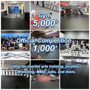 LINYIQUEEN 非毒性ビニール製 レスリングマット ロールアウト テコンドーマット 武道用ジムマット - Product Image 6