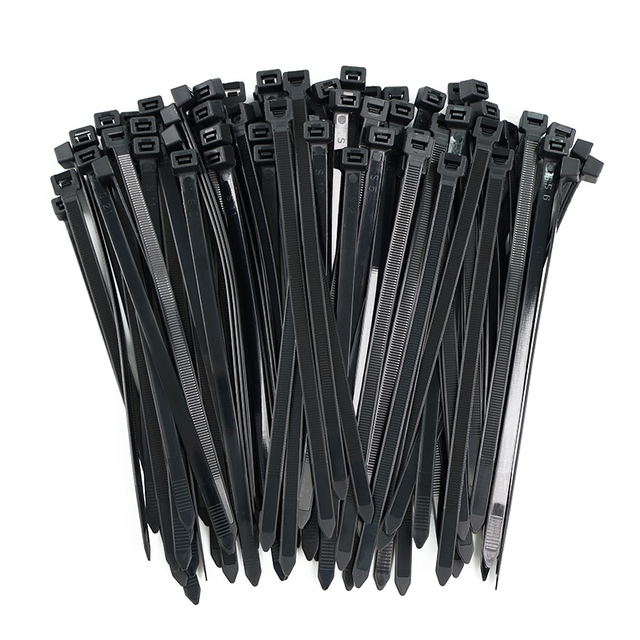 3*150mm Eco-Friendly Nylon Kabelbinder Cable Tie Waterproof Self-Locking Wire Tie with Colorful Printed Logo Hook and Loop