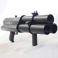 Pistolet électrique à 3 trous pour fête, boîte de nuit, Bar, accessoires d'ambiance, Machine à confettis