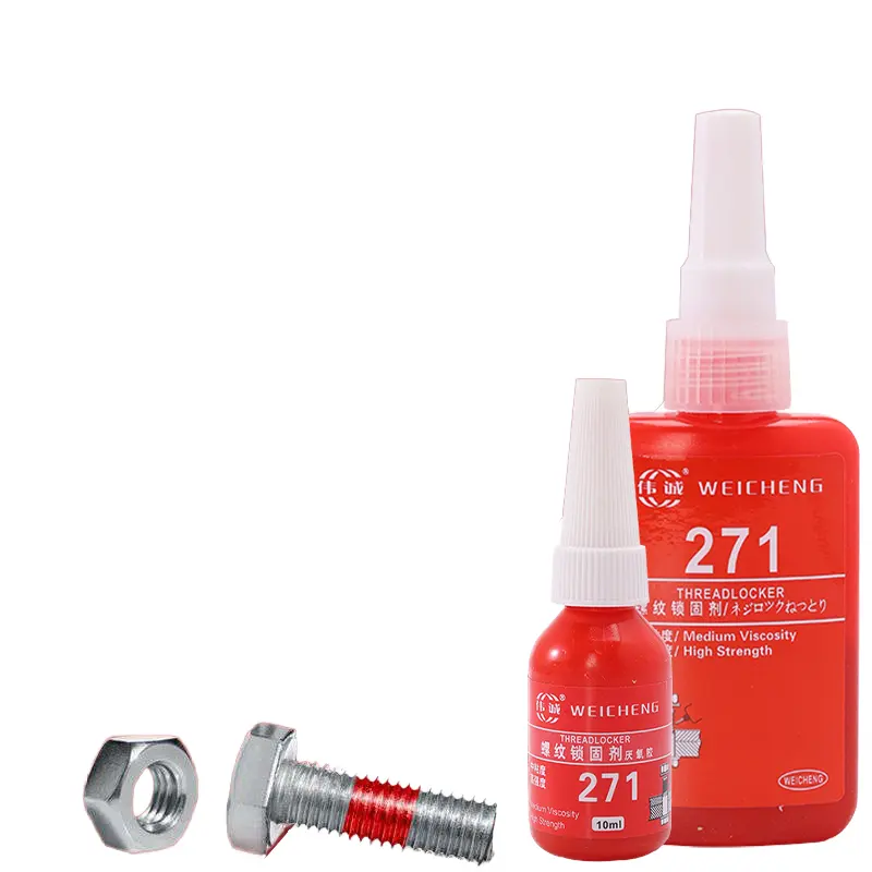 High Quality anaerobic adhesives Waterproof Strong 222 243 263 480 498 Super Screw Adhesive Glue