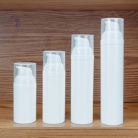 Emballage en plastique pour sérum cosmétique 30 ml 50 ml 75 ml 100 ml, conteneur de crème sous vide, bouchon à vis hermétique, pompe sans air, vaporisateur de lotion