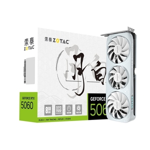 Nueva Tarjeta Gráfica para Juegos GEFORCE RTX 5060 8GB MOON WHITE OC 2025, GDDR7, Ventilador, Enfriador, MXM, para Computadora de Escritorio - Product Image 1