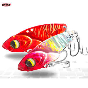 Leurre vibrant en métal TAKEDO HG07 à yeux 3D, 5g 7g 10g 14g 17g 20g, appât vibrant pour eaux moyennes, crankbait artificiel pour basse, brochet, perche, <span class=keywords><strong>carpe</strong></span> - Product Image 1