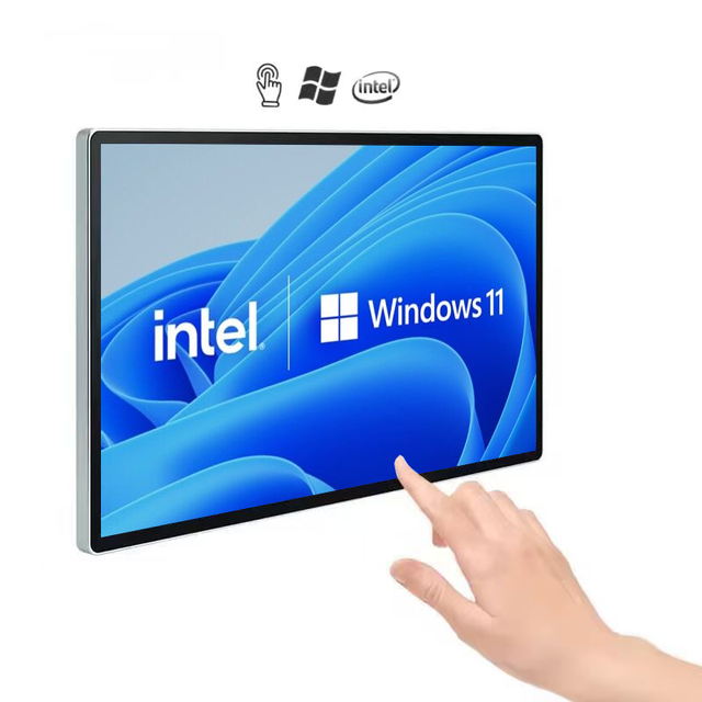 43 Inch Shenzhen Factory Windows 11 All in One G+G Touch PC Officially Licensed Good Quality Industrial Grade Panel