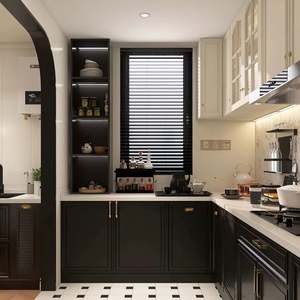 Modern Design Wholesale Modular <b>Storage</b> Cabinet with <b>Pantry</b> and Island Modular <b>Kitchen</b> Cabinets - Product Image 1