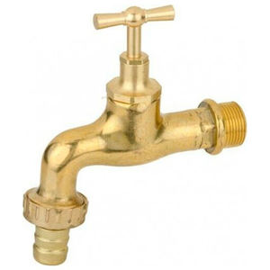 Polished Brass 1/2 <b>Hose</b> Holder <b>Tap</b> High Quality Turning Tool - Product Image 3