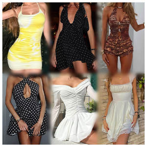 Liquidation de mode : Vêtements d'occasion en gros – Robes décontractées d'été pour femmes, emballage mixte, expédition aléatoire, stock de vêtements - Product Image 3