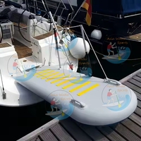 Passerelle gonflable Drop-Stitch |   Pont d'accès maritime portable robuste pour navires, quais et pontons