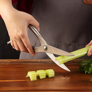 Ciseaux à volaille en <span class=keywords><strong>acier</strong></span> inoxydable robustes pour os, poulet et viande Ciseaux de cuisine à ressort de qualité supérieure - Product Image 4