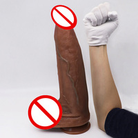 Vibrateur réaliste en silicone en gros avec 7 modes de vitesse, télécommande sans fil souple, vibrateur réaliste
