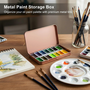 Custom Logo <b>Small</b> Rectangular Metal Tin Box With Hinged Lid for Candy Mint Packaging - Product Image 3