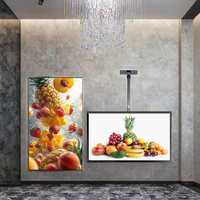 Pantalla LCD Android con SDK Directo para Montaje en Pared, Uso en Ascensores Interiores, Señalización Digital con Texto, Resolución 1080p, Animación IP65
