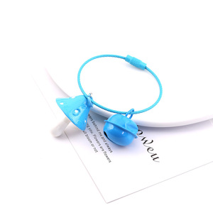 Colorful Wire Loop Mushroom Bell Pendant Diy Jewelry Accessory For Bag And Earphone Case Ornament - Product Image 3