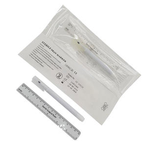 Stylo marqueur de peau chirurgical médical professionnel stylo marqueur de peau Permanent stérile marqueur chirurgical stylo de peau stérilité médicale - Product Image 1