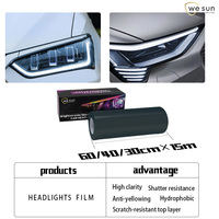 WESUN-Film HL-TPU-KR TPU anti-oxydation pour phares de voiture coréens, anti-rayures, bloquant les UV