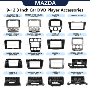 Cadre Android universel pour autoradio toutes marques, compatible MAZDA, pour lecteur DVD et système <span class=keywords><strong>audio</strong></span> de voiture - Product Image 3