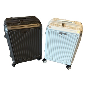Japan 20inch Front-opening Spinner Suitcase Men Women Universal Wheel Carry-on <strong>Luggage</strong> Expandable Zipper case Silent Wheel Bag - Product Image 5