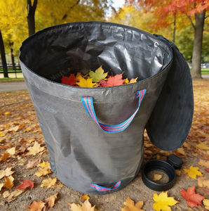 <span class=keywords><strong>Bac</strong></span> à compost robuste et écologique avec sortie de gaz, résistant aux déchirures, <span class=keywords><strong>grande</strong></span> capacité pour la collecte des feuilles - Product Image 2