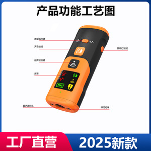 Ultrasonic Dog Repeller XP12 <b>Rechargeable</b> <b>Battery</b> Bark Control With Color Screen And Flashlight For General Use - Product Image 2