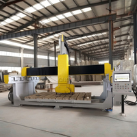 Máquina de Grabado Automática de 5 Ejes para Piedra con Motor Servo y Rodamientos para Corte de Granito y Piedra Artificial, Certificación ISO