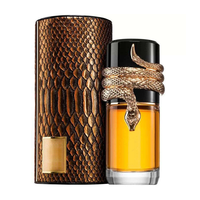 Parfum de luxe Dubaï, arabe, avec capuchon en métal en forme de serpent, frais, fruité, boisé, 100 ml EDP, unisexe, longue tenue, en gros, vaporisateur, parfum tendance