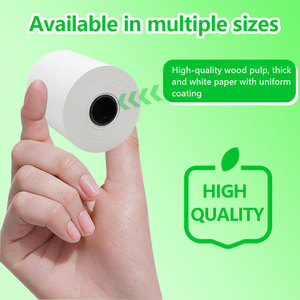 Tamaño de stock 44x70 76x76 57x40 57x50 79x70 79 80x80x80 Rollo térmico Papel de caja registradora para impresora de recibos de tarjeta de crédito de billetes de cajero automático - Product Image 2