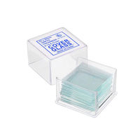 High Quality Multi Size Chemistry Glassware Equipment Microscope Cover Glass Slip Slide 22x22 cm for Laboratory Using