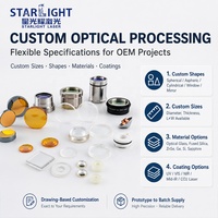 Fabricación de Componentes Ópticos Personalizados / Procesamiento Óptico de Precisión / Servicio de Recubrimiento Óptico