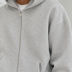 Conjunto de Sudadera con Capucha y Pantalones Deportivos de Alta Calidad para Hombre, Conjunto de Dos Piezas Personalizado, Sudadera con Capucha y Cierre de Cremallera de 500 g/m², Chándal para Hombre - Product Image 3