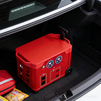 Station d'alimentation portable extérieure extensible à grande capacité sur mesure, batterie LiFePO4, MPPT 3KWh/6KWh, énergie solaire domestique