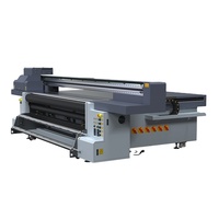 Impresora UV Híbrida 2513R, Máquina de Impresión de Telas, Equipo de Impresión, Impresora UV de Cama Plana