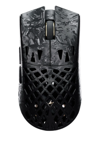 ATK Blazing Sky GHOST Hollow Carbon Fiber Ultimate Wireless Gaming Mouse PAW3950 High Performance 8k Ultra-lightweight Tri-Mode