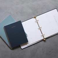 Cahier à spirale A5 épaissi Simple Journal B5 Petit cahier d'écriture frais et doux