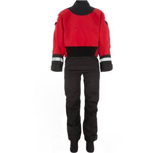 Vêtements de sport rouges et noirs à <span class=keywords><strong>3</strong></span> couches de haute qualité Kayak en eau blanche respirant et combinaison de sauvetage Style de combinaisons étanches - Product Image 1