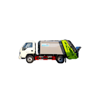 Camion à ordures compacteur Chengli Foton 4*2 à commande PLC pour l'assainissement urbain et la gestion des déchets des petites villes