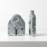 Charnière de tête de marchepied en fer pour échelle, accessoires d'escalier, petite charnière polyvalente pour échelle, joint d'échelle pliable, composant d'échelle