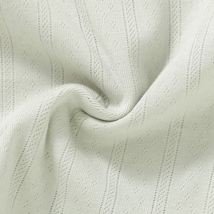 Pointelle Jacquard Sommer Atmungsaktive Baby-Hose mit Elastischem Bund Neugeborenen-Windelhose - Product Image 4