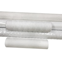 0 2 microns 1 micron 20 pouces filtre pp cartouche filtrante 5 microns chaîne enroulé pes membrane plissée cartouche filtrante