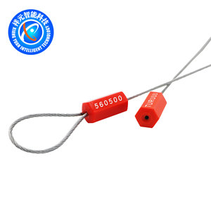 Sceau de sécurité intelligent Xiang Yuan avec fil d'acier de 25 cm pour logistique, fret, pétrochimie et pipelines - Product Image 4
