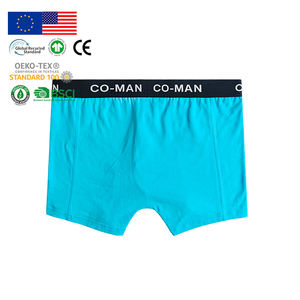 Sous-vêtements pour hommes écologiques, bleu clair, confortables, élégants, en modal, caleçons et boxers pour hommes, boxers sans couture - Product Image 2