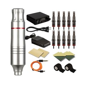 Kit de Máquina de Tatuaje Rotativa Personalizada al por Mayor de Fábrica, para Práctica en Piel, Impresión de Arte Corporal, Funcionamiento Estable, Kit de Tatuaje Profesional - Product Image 1