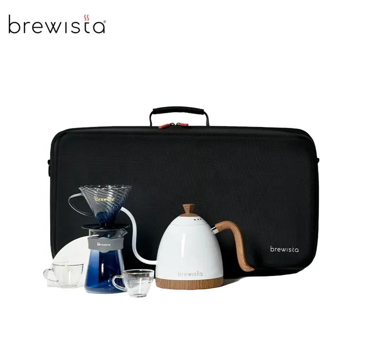 Brewista hot sale travel bag V 60 kettle coffee maker set coffee kettle travel suitcase hand carry set