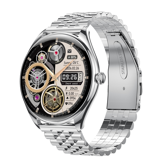 DF MT55 HT55 SmartWatches Single Button BT5.3 True Dynamic Heart Rate Multi-Strap Pressure