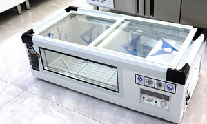 Salotto Smart mobile frigorifero con 2 cassetti refrigerati tavolino da caffè - Product Image 3