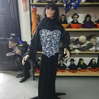 2025 nouveau NPC électrique Animatronic moyen debout se balançant fantôme Halloween décoration