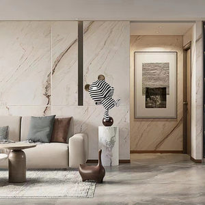 TMZ alta calidad Palissandro Chiaro mármol losas azulejos para pisos de lujo pared baño tocador - Product Image 3