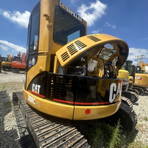 Excavatrice sur chenilles Cat 308ccr d'occasion, fiable et à haute capacité de levage, idéale pour la préparation de petits sites d'exploitation minière et la construction de murs de soutènement. - Product Image 5