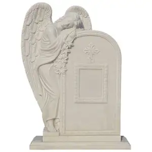 사용자 정의 흰색 대리석 기념물 돌 묘지 기념물 미국 기념물 묘비 묘비 캐나다 디자인 화강암 이슬람 묘비